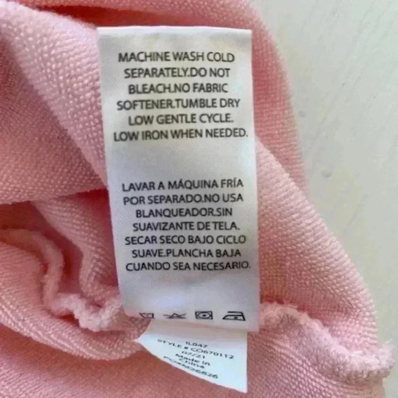 WILDFOX Hypersonic Ivy Dip-Die Sweatshirt Hoodie Pink Size Small - Picture 7 of 12